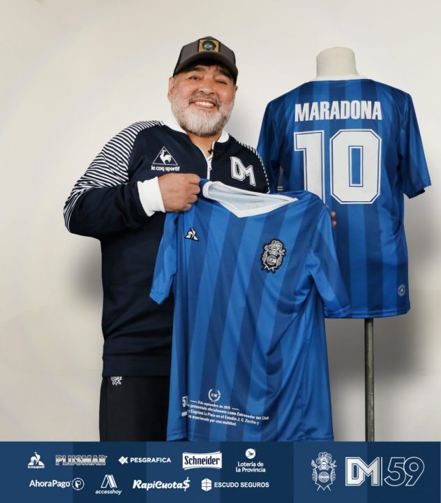 Remera de gimnasia maradona deals